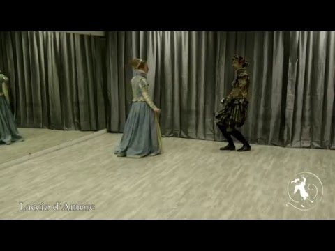 Fabritio Caroso's "Laccio d'Amore" by Renaissance dance ensemble "Vento del Tempo"