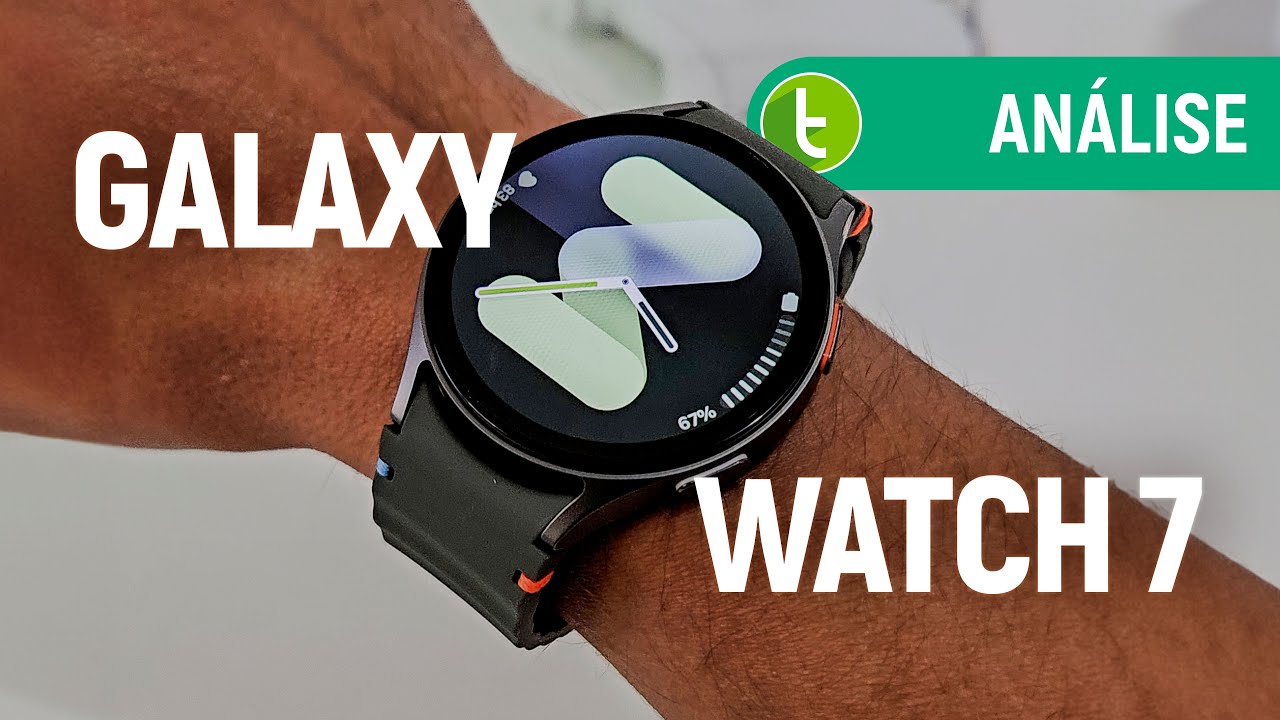GALAXY WATCH 7 traz NOVO SENSOR otimizado por IA, mas ainda PECA NA BATERIA | Análise / Review