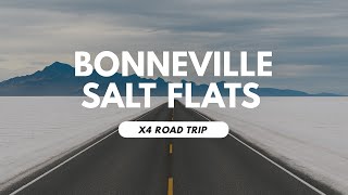 Bonneville Salt Flats Dashcam Timelapse – Reno to Salt Lake City Road Trip