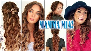 sophie & donna "MAMMA MIA! 2" summer hairstyles