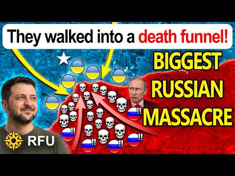Russians take INSANE losses trying to break out of Dobropillia