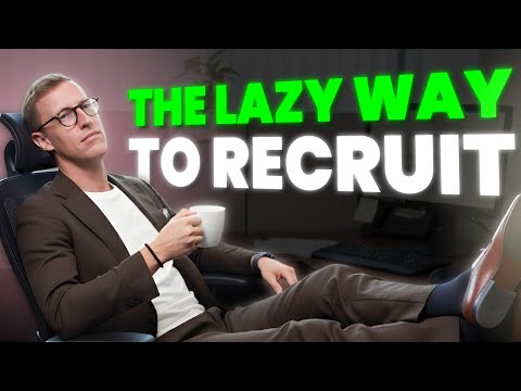 The Lazy Way To Recruit with Network Marketing (10+ a month)