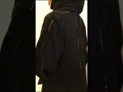 new abayas// modern wear// stone work// bend the trend