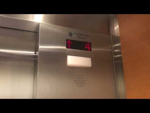 2008 ThyssenKrupp Traction Elevator at Broadway Tech Centre (Building 1) in Vancouver BC