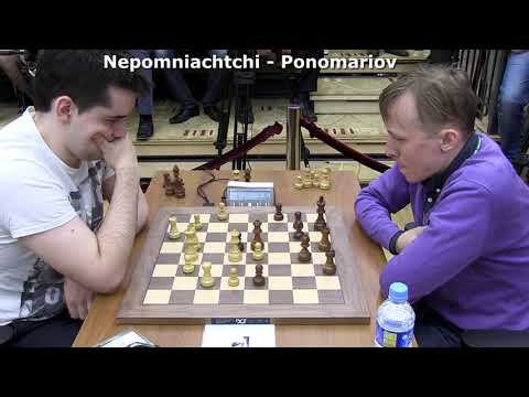 2013-06-10 R17 Nepomniachtchi - Ponomariov. World Blitz Championship