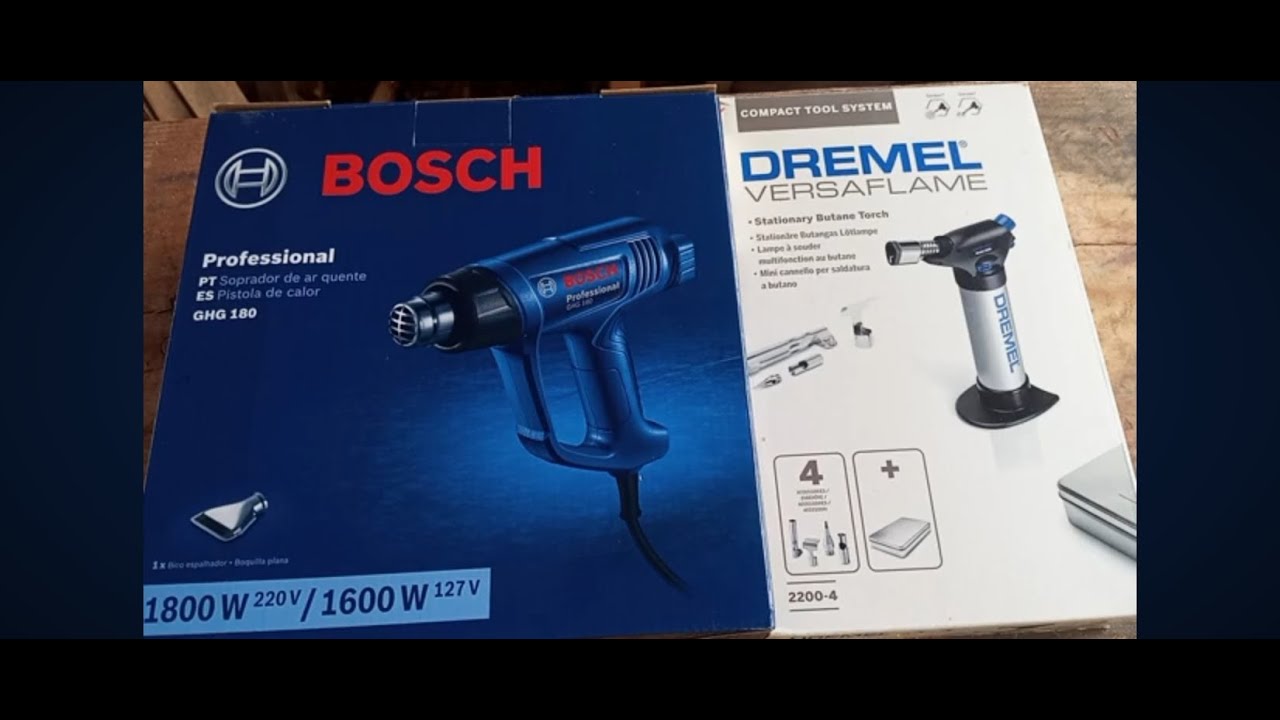 Soprador térmico ou Maçarico portátil?