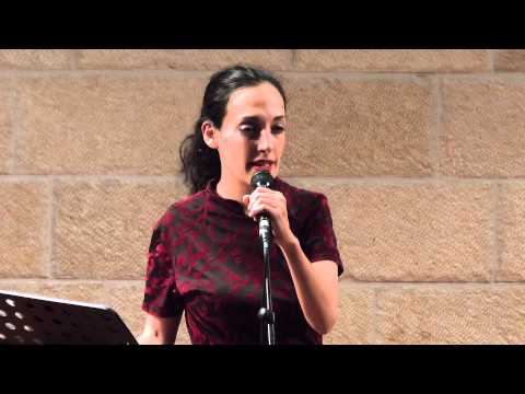 Victoria Hanna - Hebrew Vowels Demonstration