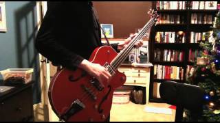 Video thumbnail for Gretsch G5123B Electromatic Hollowbody Bass w/TI Jazz Flatwound Strings by Houstonbassdemo