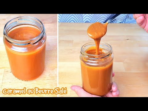 Recette de CARAMEL AU BEURRE SALÉ