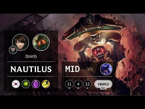 Nautilus Mid vs Ryze - KR Challenger Patch 9.24