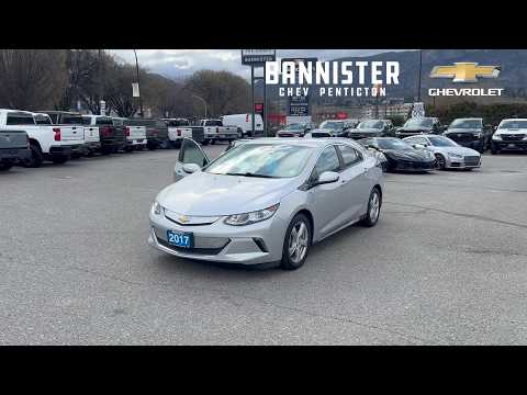 2017 Chevrolet Volt Hatchback LT in Silver for sale at Bannister Chevrolet Penticton in Penticton, BC