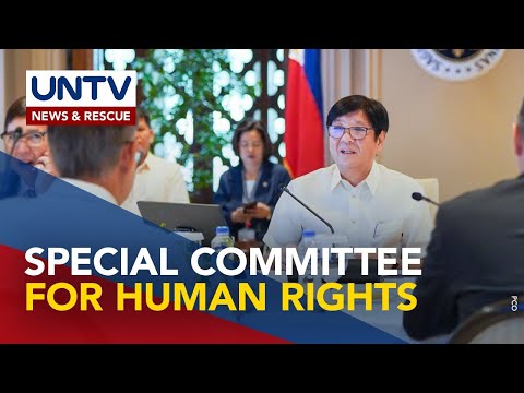 Special committee na tututok sa human rights sa PH, binuo ni PBBM