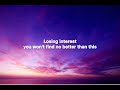 XXXTENTACION Losing Interest Lyrics