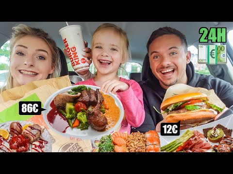 We eat the most expensive food everywhere for one day (with Paulina).