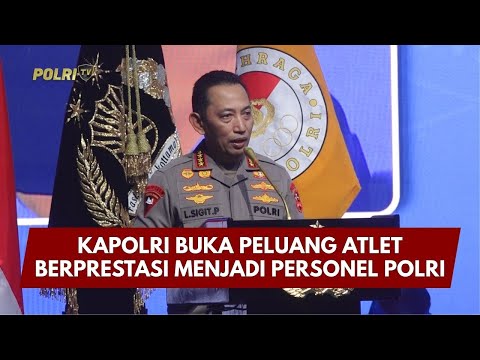 PRESISI UPDATE: KAPOLRI BUKA PELUANG ATLET BERPRESTASI MENJADI PERSONEL POLRI 16/01/26 (09.30)