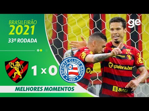 SPORT 1 X 0 BAHIA | MELHORES MOMENTOS | 33ª RODADA BRASILEIRÃO 2021| ge.globo
