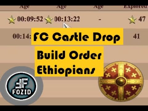 Build Order ➤ Ethiopians FC Castle Drop in 13:22! ➤ Age of Empires 2 : Definitive Edition
