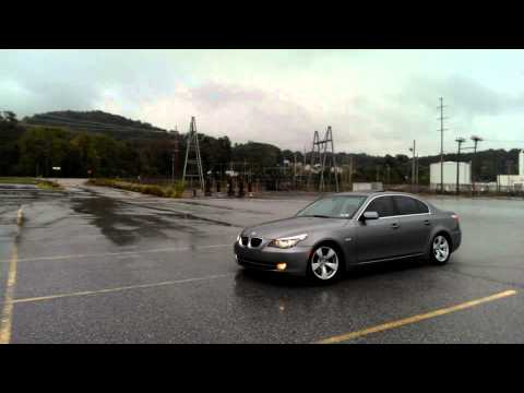 2008 BMW 528i E60 drifting