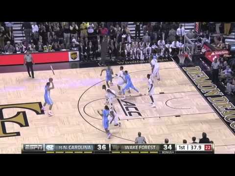 UNC-Wake Forest Game Highlights