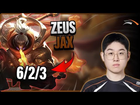 HLE Zeus TOP Jax vs Kennen | 15.11