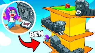 SOLUCAN KULESİNE Tırmanıp Brainrotları Kurtardım...