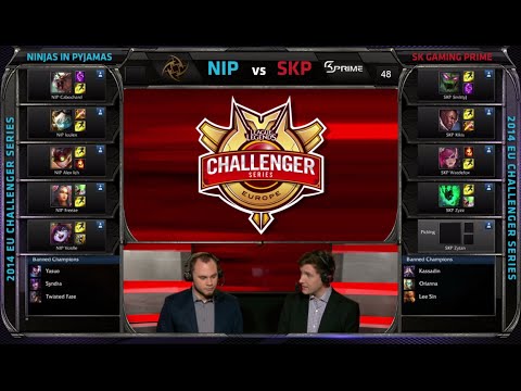 Ninjas in Pyjamas vs SK Gaming Prime | Game 1 Semi Finals S4 EU CS #2 Summer 2014 Playoffs