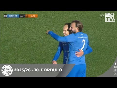 Bognár István gólja az MTK Budapest – Nyíregyháza Spartacus FC mérkőzésen