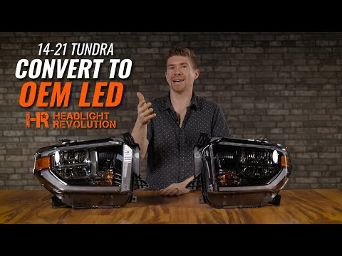 How to install OEM LED headlights on your 14-21 Toyota Tundra with the Morimoto Adapter Harness