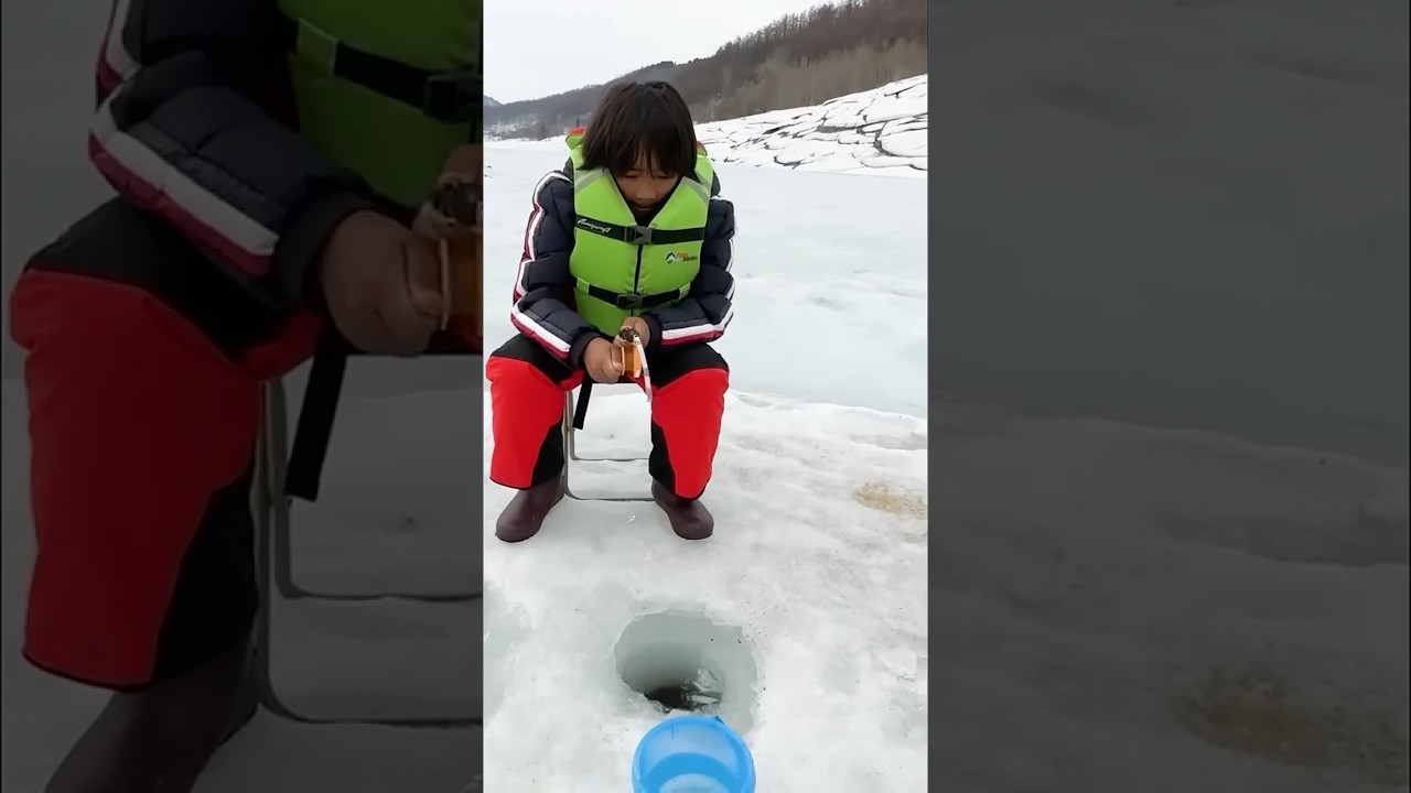 氷上ワカサギ釣り！初めてでも大漁？挑戦してみた！