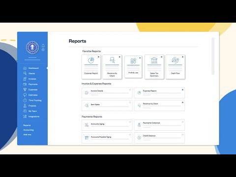 Vidico x FreshBooks - Reports