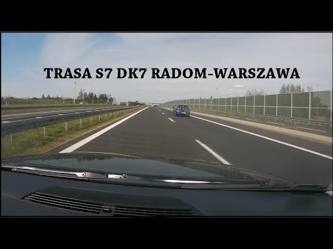 Trasa S7 DK7 RADOM-WARSZAWA Timelapse Expresway