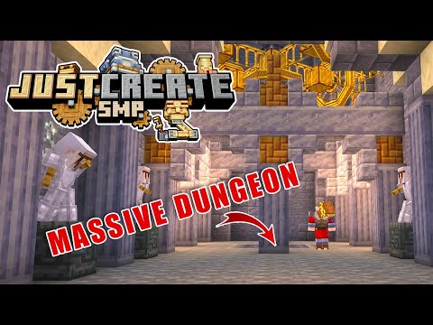 I "Survived" a MASSIVE DUNGEON in Minecraft Just Create SMP! [#13]