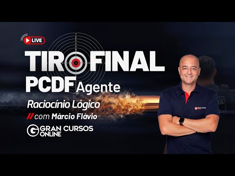 Tiro Final PCDF  Agente – Matemática com Márcio Flávio