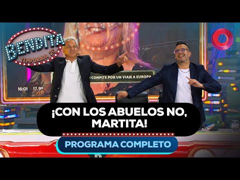 ¡Con los abuelos no, Martita! | #Bendita Completo 19/01 - El nueve