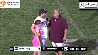 Macon County vs White County - TN High School Football