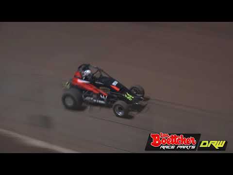 Wingless Sprints - A-Main - QLD Club Series - Archerfield Speedway - 23.09.17