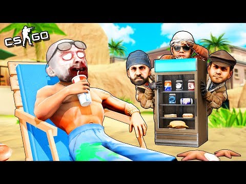 МАНЬЯК НА ОТДЫХЕ? ЕСЛИ СПАЛИМСЯ, МЫ ТРУПЫ! УБИЙЦА МАНЬЯК ОХОТИТЬСЯ НА НАС НА ПЛЯЖЕ - МАНЬЯК CS:GO