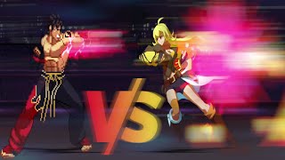Mugen Rematch! RWBY’s Yang Battles Tekken’s Jin Again 🔥