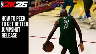 Peek for better Jumpshot Release in NBA2K26