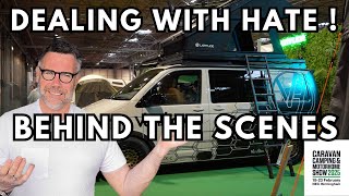 Behind the Scenes at the Campervan Show: How I Handle the HATE