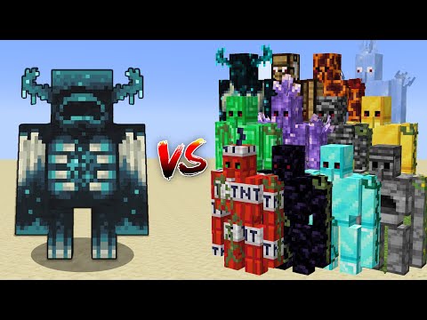 Warden vs All Golems