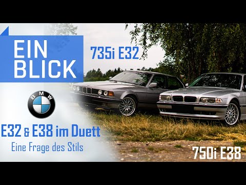 BMW 735i E32 & 750i E38 im Duett - Eine Frage des guten Stils? Vergleich zweier Speerspitzen