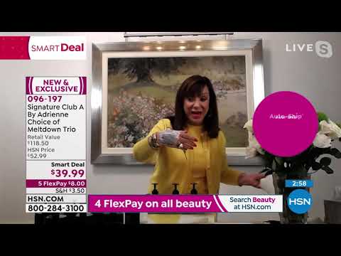 Signature Club A By Adrienne French Vanilla Meltdown Trio