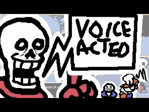 Undertale - all BabyBones scenes VOICE ACTED (og by @GamesHere12 )