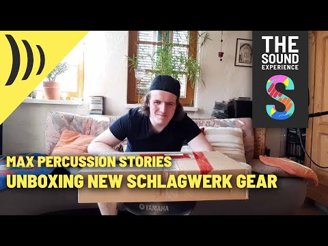MAX Percussion Stories - Unboxing new Schlagwerk gear