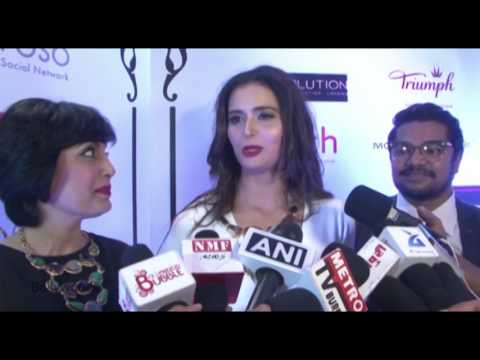 Manjari Phadnis, Meenakshi Dixit   Dipannita Sharma At Designer Nidhi Munim Summer Collection Fashio