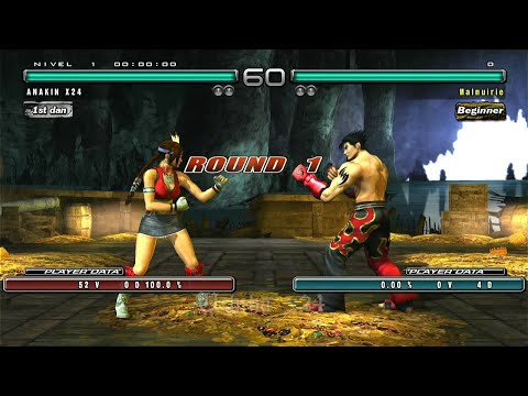 60_4 Julia Vs Jin Kazama - Tekken 5 Dark Resurrection PS3 HD 2022 ( Uchiha x24 )