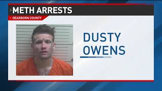 2 arrested on meth charges after Dearborn County home raided