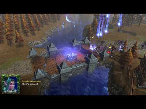 Warcraft III  Reforged - Tyrande bridge animation