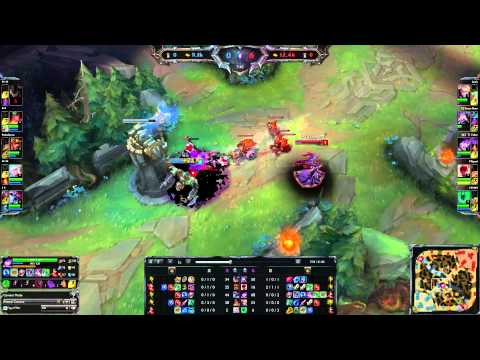 SKT T1 Faker - Morgana vs Cho'Gath - patch 5.2
